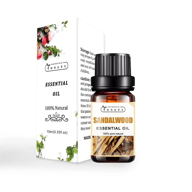 

Sandalwood Oil 100% Pure natural Organic Sandalwood Essential Oil For Apply to skin massage sleep perfume and hair