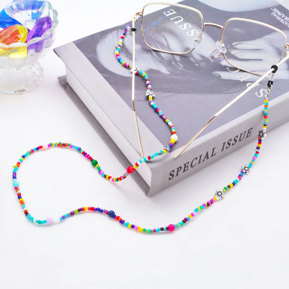 

CL1017 Glasses Chain Holders Ethnic Style Rope Eyewear Lanyard Retainer Cord Sunglasses Strap for Women