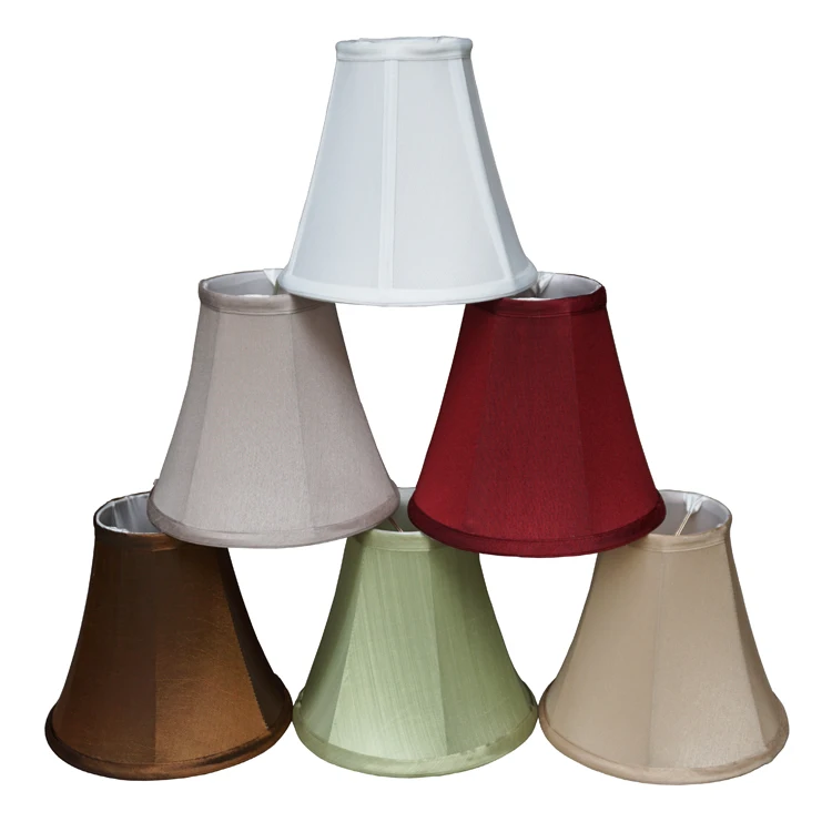 
Dongguan Best Selling Bell Green Light Reflection Clip Western Small Chandelier Lamp Shade 