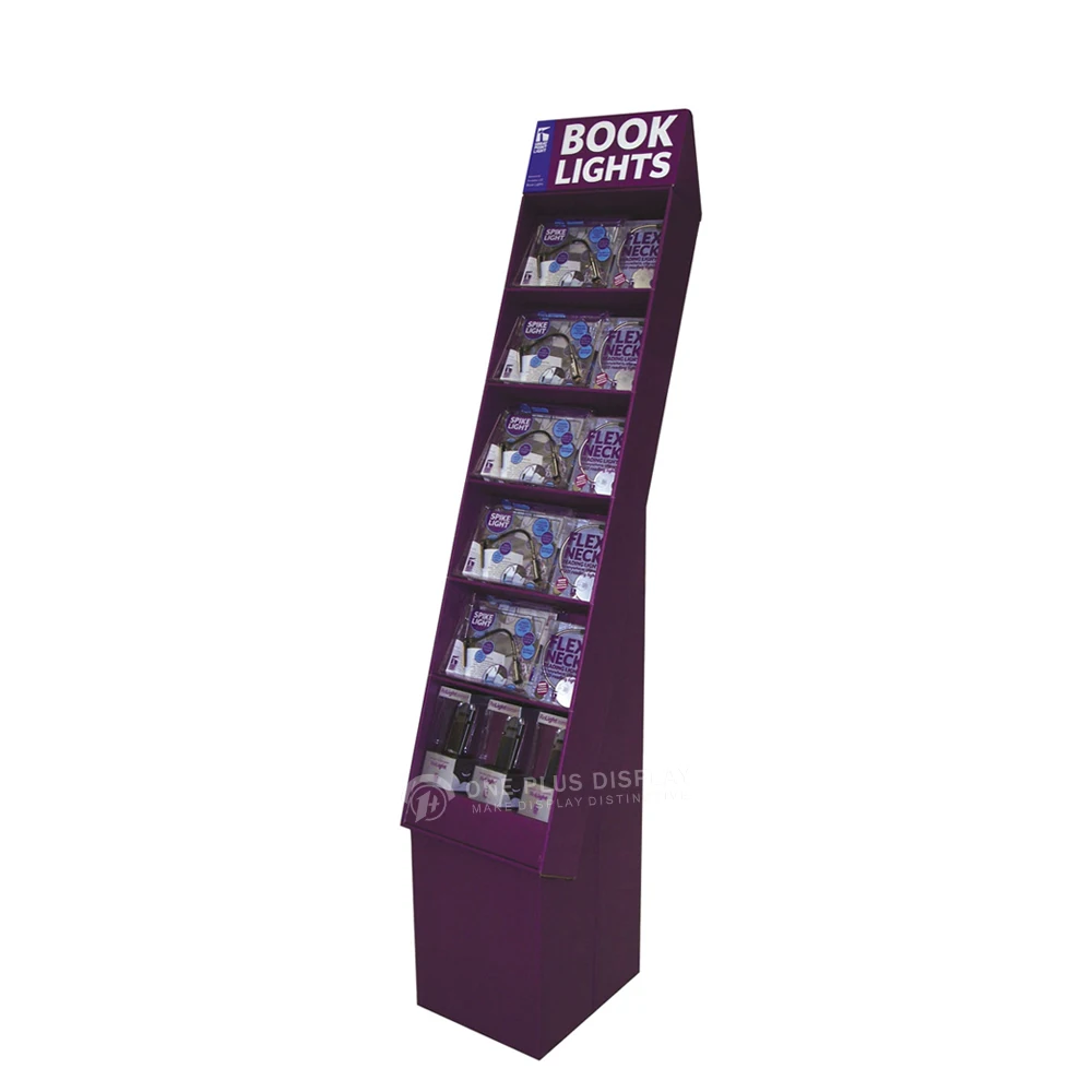 

Custom Free Standing Cardboard Pop Food Grade Paper Stands Snacks Candy Display Racks