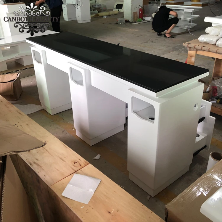 Beauty Salon Furniture Marble Top Nail Table Manicure Desk Buy Nail