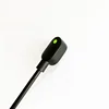 LED warning 2pin pogo pin charger usb magnetic spring contact probe charger cable