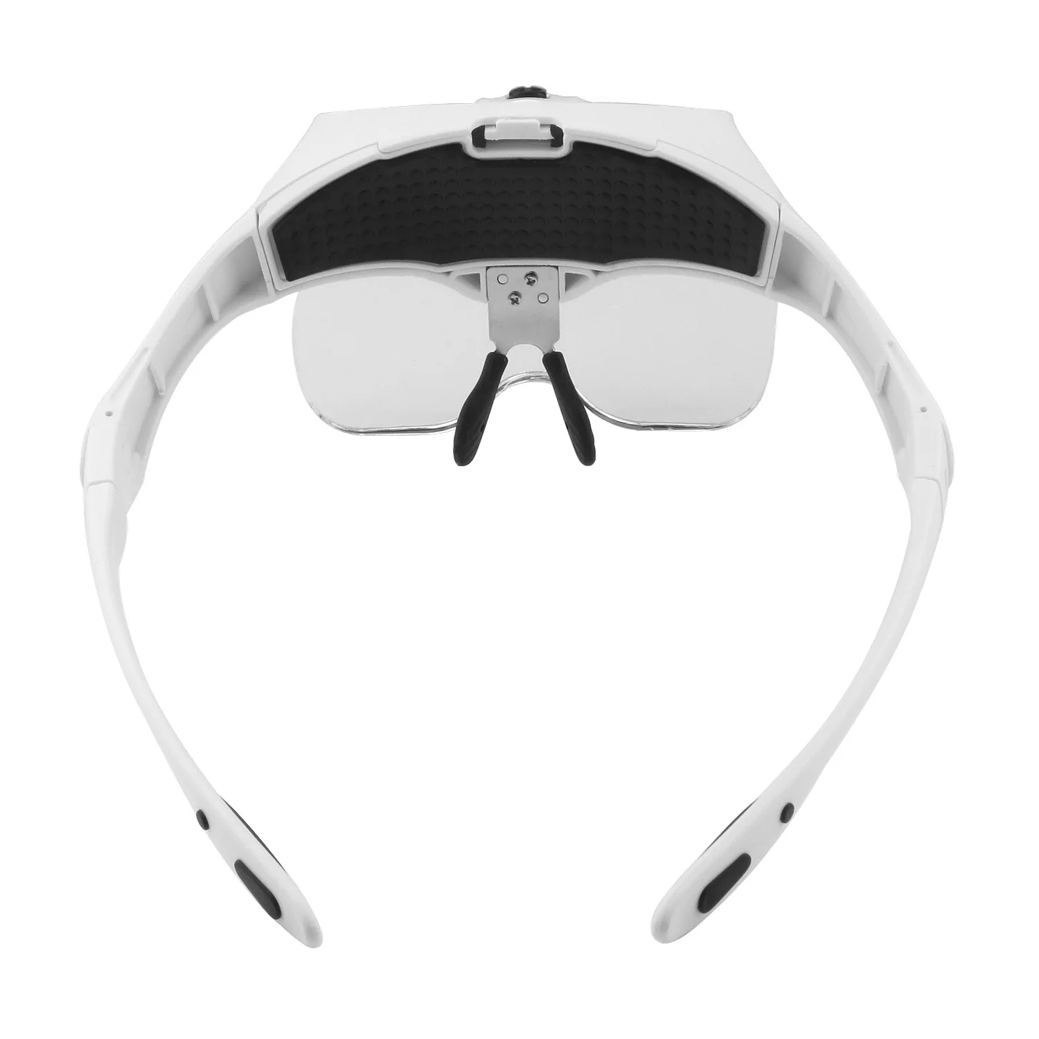Mg9892b2 Head Worn Magnifying Glasses With Led Light Lamp Visor Head