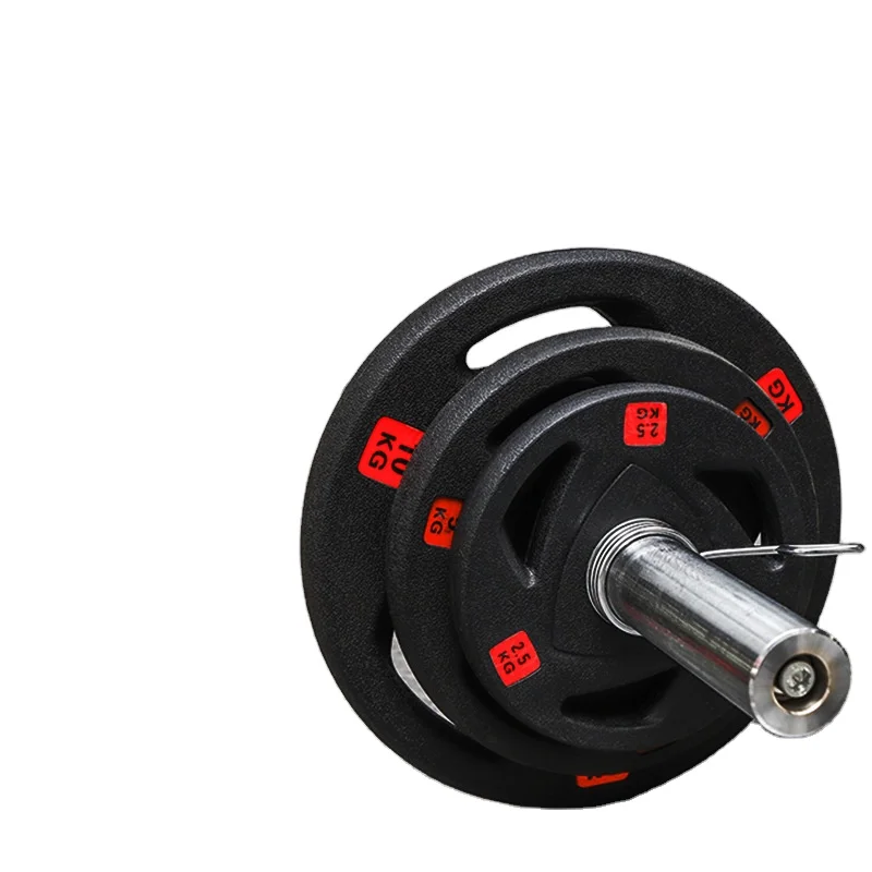 

2022 High Quality Wholesale Weightlifting Pounds Disposable Standard Bumper Weight Plates, Black