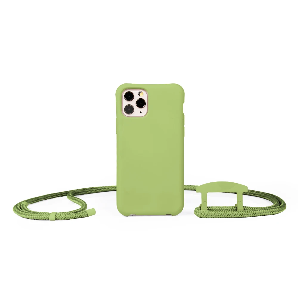 

Modular Necklace Phone Cases with Rope Lanyard Mobile Phone Cover for iPhone X/Xs