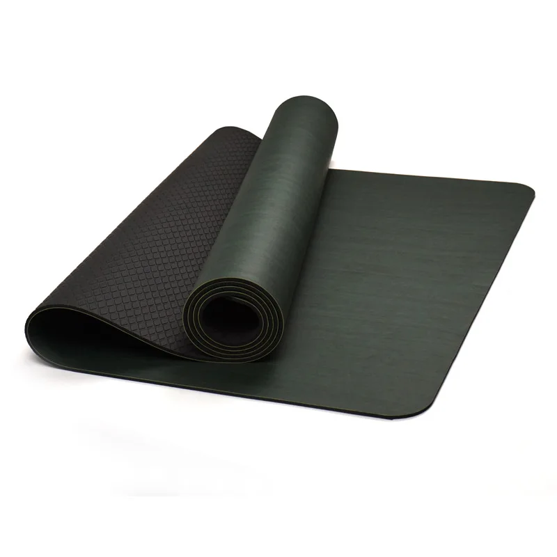 

Premium Custom Position Line Rubber Yoga Mat Fitness Eco Friendly Pu Natural Rubber Yoga Mat, Customized color