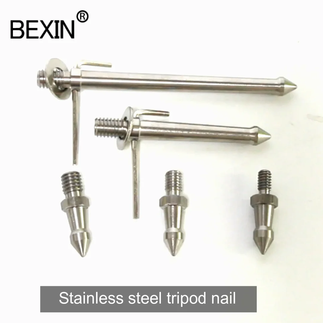 Bexin Custom Stainless Steel M8 Tripod Foot Spike Replacement Foot ...