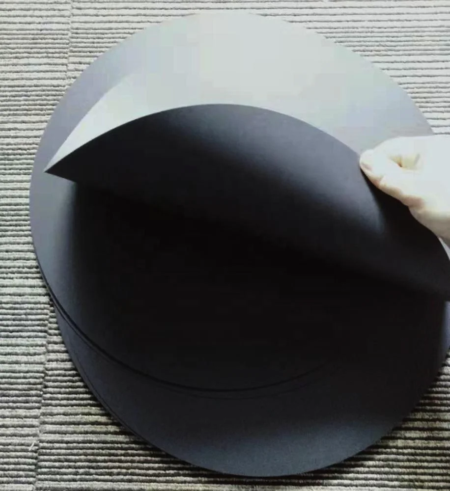 
25cm Black Color Painting Round Art Paper for Teaching and Drawing 