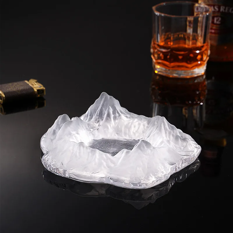 

Creative Mountain Shape Ashtray Home Office Ashtray Candle Holder, Picture