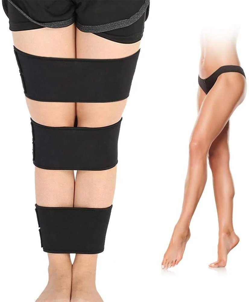 

Adjustable O/X Type Legs Correction Strap Straightening Belt O type Leg Posture Corrector, Black