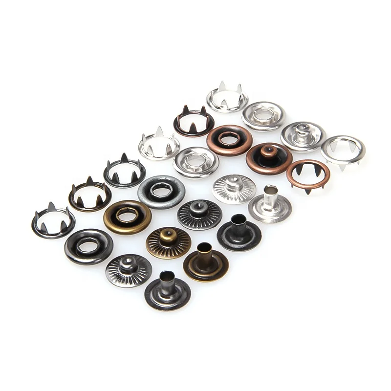 Painted Ring Prong Snap Fastener For Baby Clothes Buy Snap Fasteners