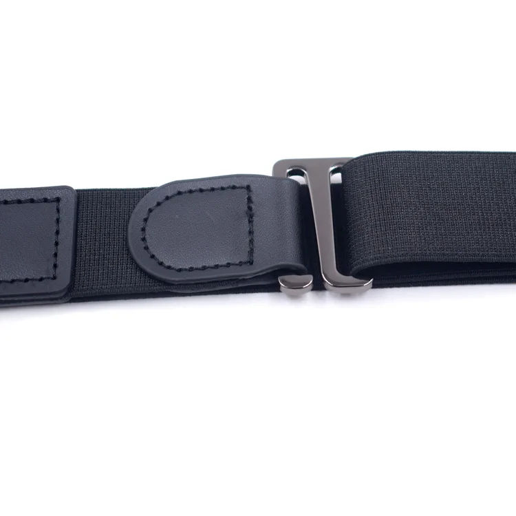 
HZO-18004 Business Shirt Stays Garters Leg Belt Suspenders Men Braces For Shirt Holder adjustable length no-slip 