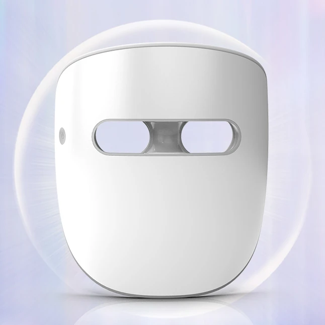 

3 Colour Photon Light Mask Currentbody red Led Face Change With Customizable Lighttherapy Facial Treatments Eyes Helmet, White,support customized
