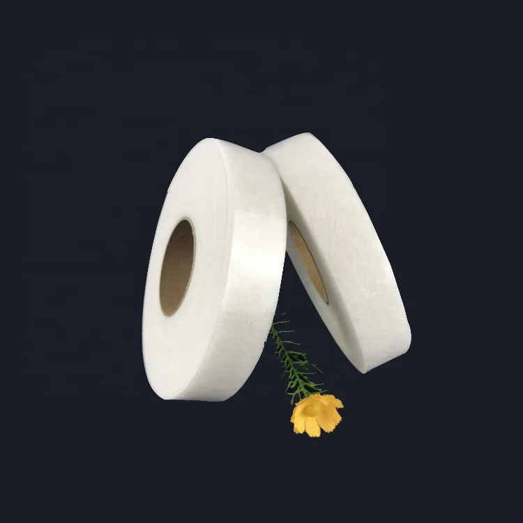 Double Side Adhesive Interlining Hot Melt Web Fusible Tape for Garments
