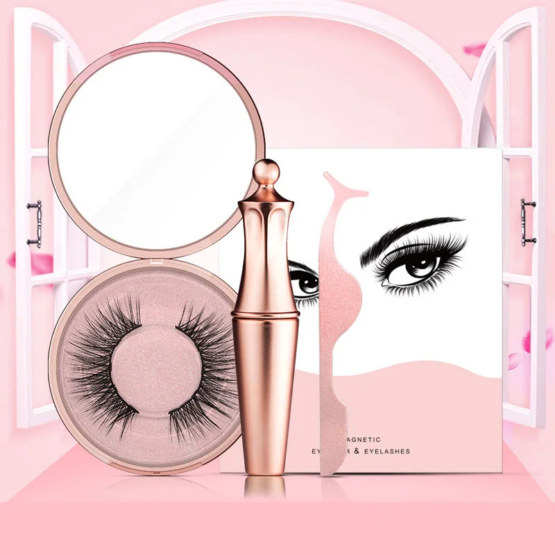 

Promotional mink magnetic eyelashes With High-End Quality