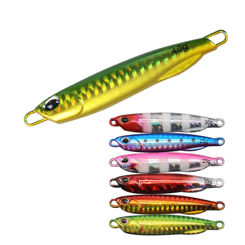 

Wholesale 10g/15/ 20g/25g/30g/40g/60g japan duo casting slow pitch metal lead jigging lure fishing