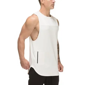 

White And Other Oem Colors Sports Custom Blank Cotton Spandex Tank Tops