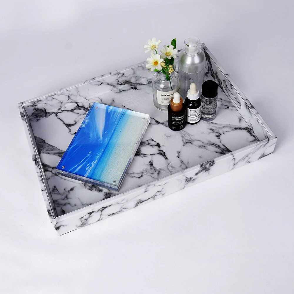 

fashionable marbling jewelry dish tray poker tray pen display tray