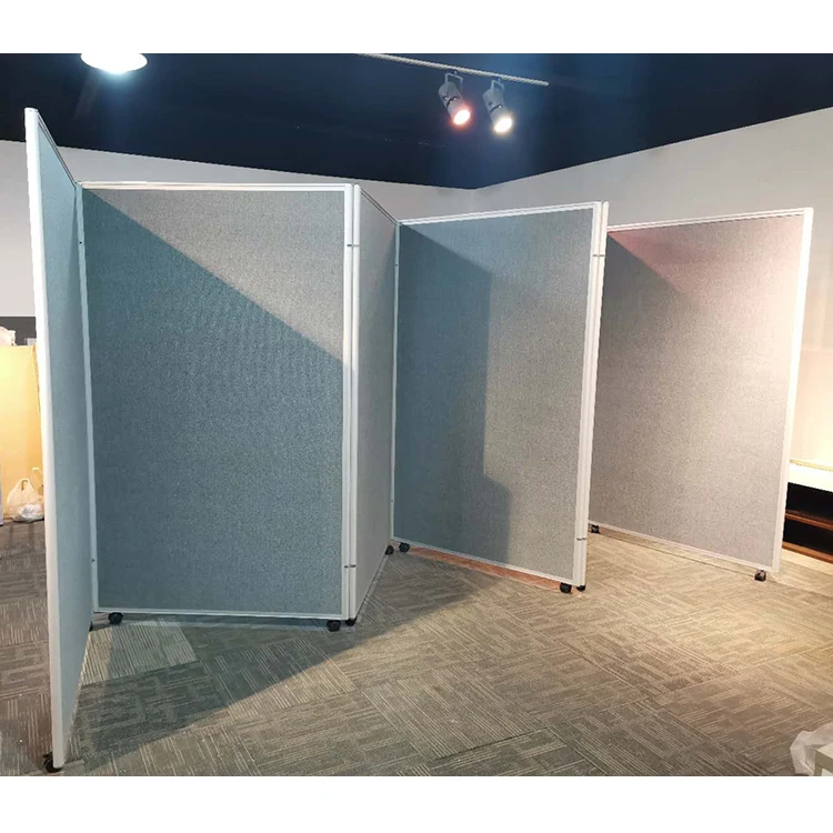 Modern Movable Office Partitions Room Divider Mobile Room Divider Wall