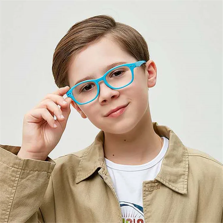 

2020 new style TR90 kids glasses ,anti blue light glasses square TR kids glasses, 5colors