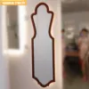 Large Led Full Length Backlit Mirror Oversized Rectangle Dressing Mirror With Cooper-free Glass Ce/saa Certification