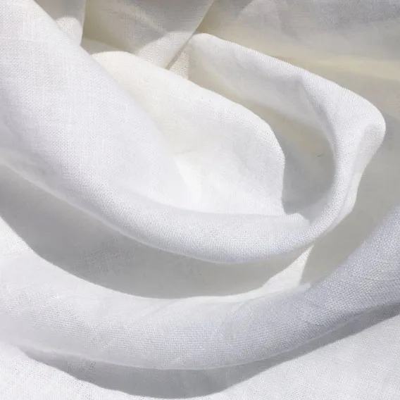 100% Linen Flax White Linen Fabric For Sale - Buy White Linen Fabric ...