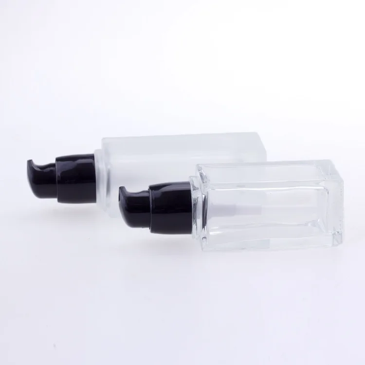 

Decorative attar mini clear custom made glass perfume bottles
