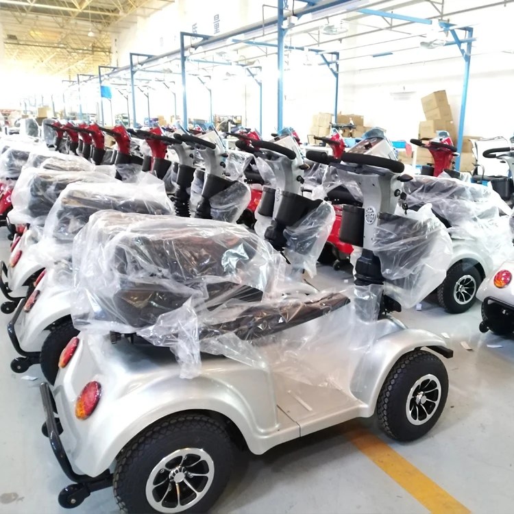 500-2000W Four Wheel Electric Mobility Scooter for Disabled