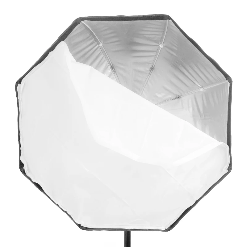 

Godox Photo Studio  31.5in Octagon photography Soft Box Brolly Reflector Flash Speedlight Speedlite Umbrella Softbox, Black/silver (out/in)