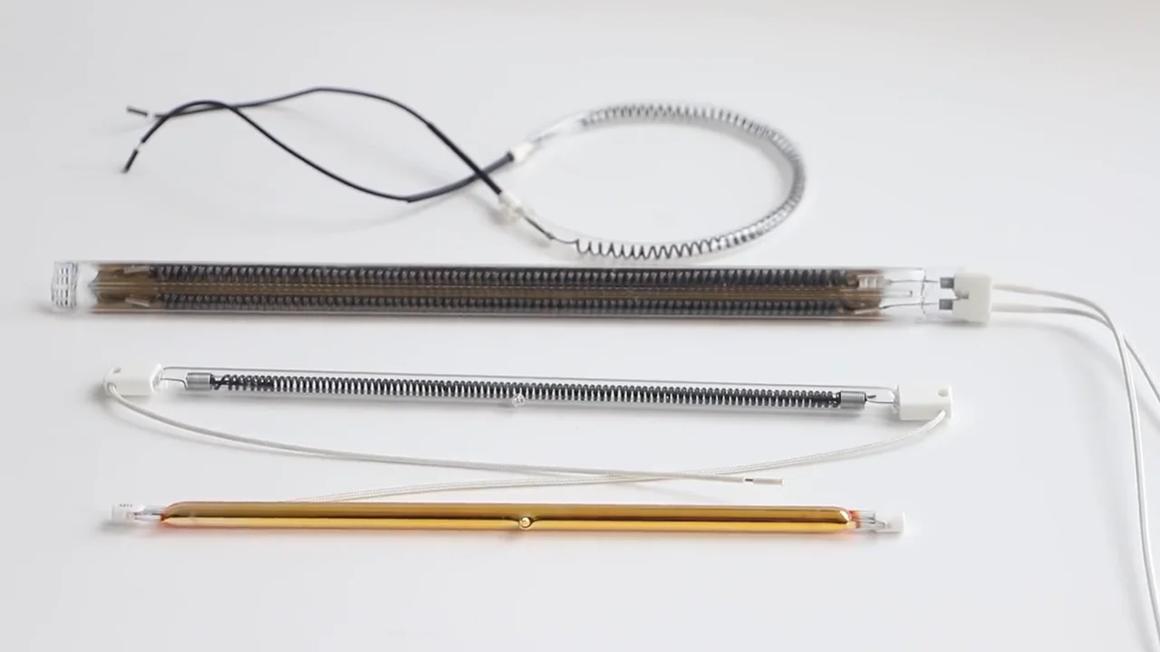 Electric Far Infrared Quartz Rod Heating Element Halogen Heater Tube