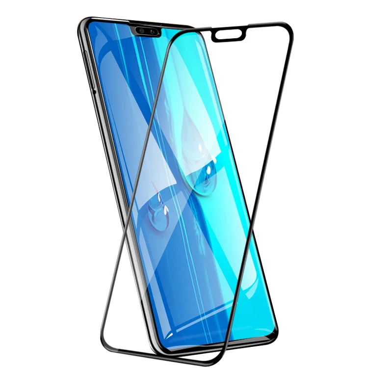 

sell like hot cakes factory to provide Products 9H Complete coverage for huawei y9 2019 Tempered glass Screen protection film
