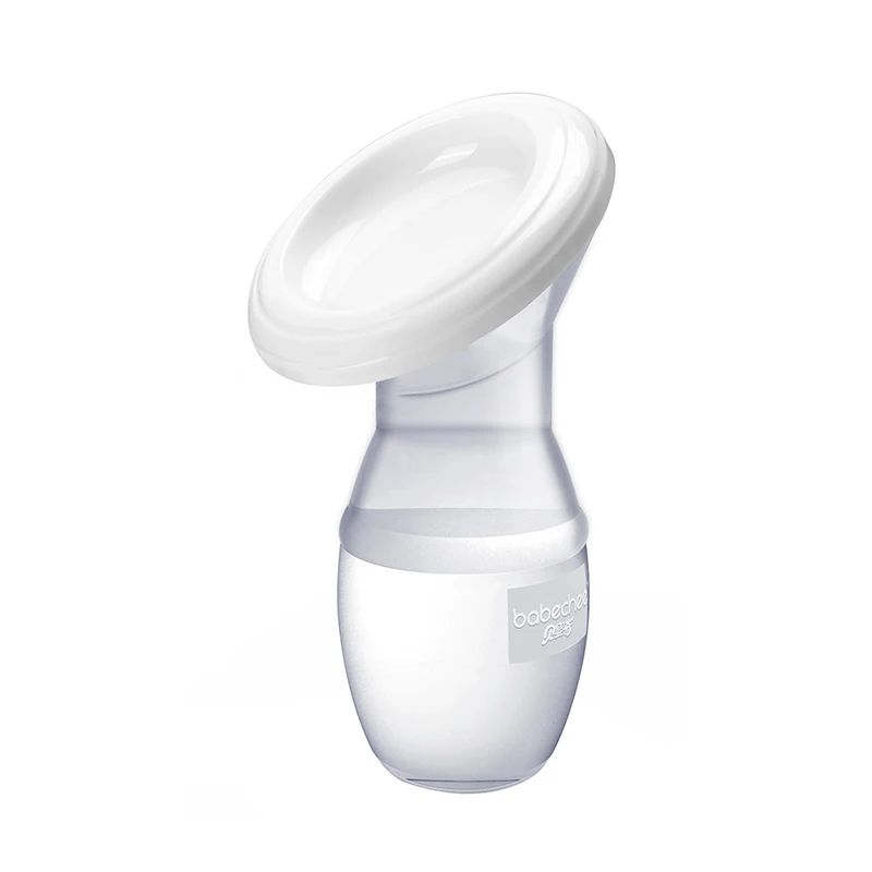 

100%Food Grade Silicone Breast Pump |Fashion Breast Milk Pump|Patent Design Silicone Manual Breast Pump Milk Collector, Transparent