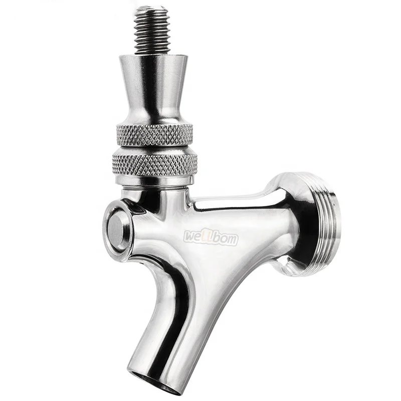 All 304 Food Grade Stainless Steel Beer Faucet Tap For Keg Tap Tower