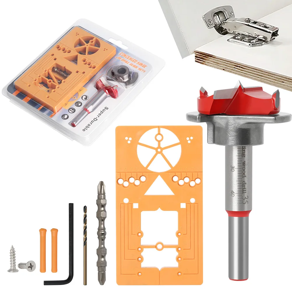 Woodworking Hole Opener Hole Opener Hinge Punch Door Panel Hinge Locator
