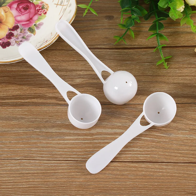 

Milk powder spoon measuring plastic scoop 5 grams of 9ml spoon pet plastic spoon free shipping, Customized color
