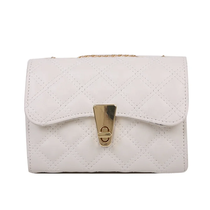 

Latest fashionable in stock square bag sling bag cross body bag, 4 colors