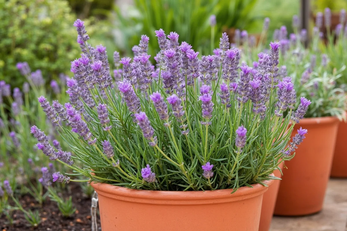 can you plant lavender in a pot