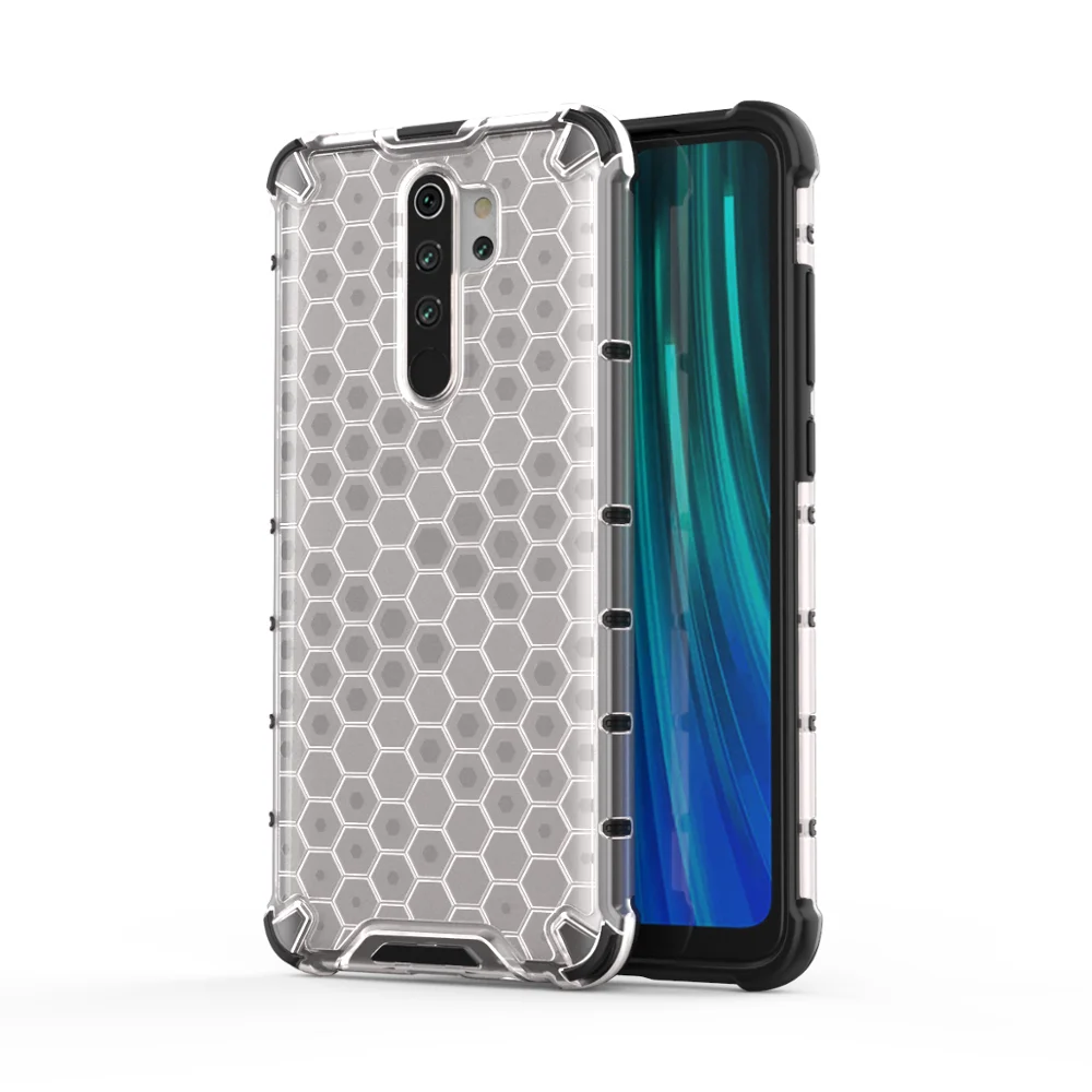 

wholesale luxury shockproof tpu pc cell phone case cover for Xiaomi Redmi Note 8 Pro