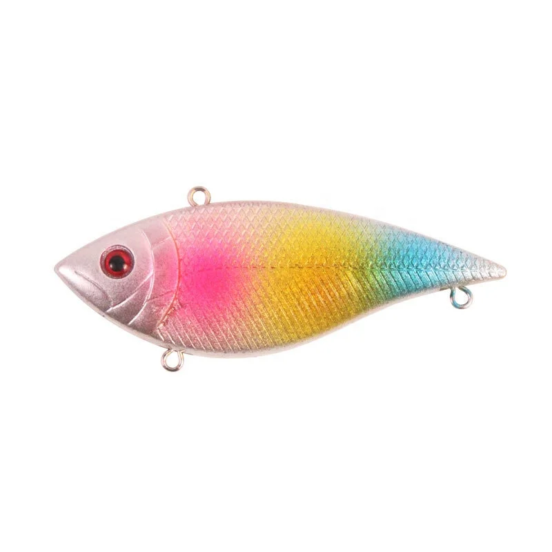 

High quality freshwater ocean boat fishing abs hard lures vib lead fish artificial jig bait, 10 colors