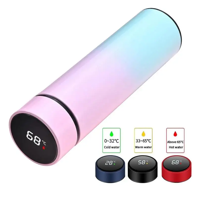 

Special new Smart Water Bottle with LED Temperature Display Thermo Flask Bottle Tea Cup