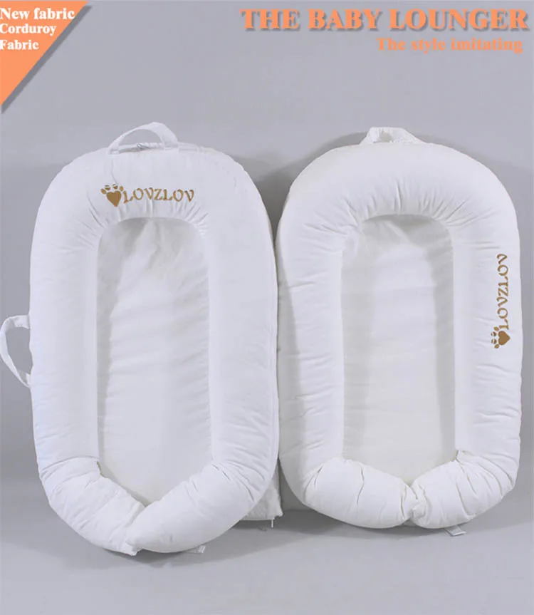 0-3 Years Travel Breathable Hypoallergenic Co-Sleeping Baby Lounger Bassinet