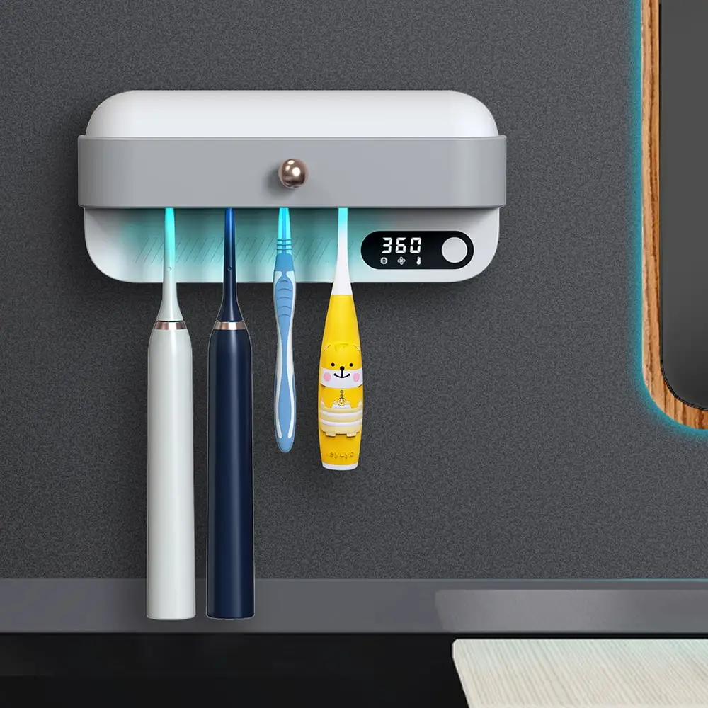 

Vansu 2021 New USB Smart UV Toothbrush Sterilizer Holder With Battery