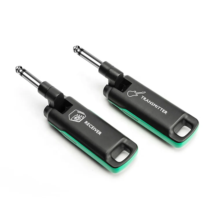 

SWIFF WS-70 Wireless Guitar Transmitter Receiver set UHF Technology for Electric Guitar Bass, Black