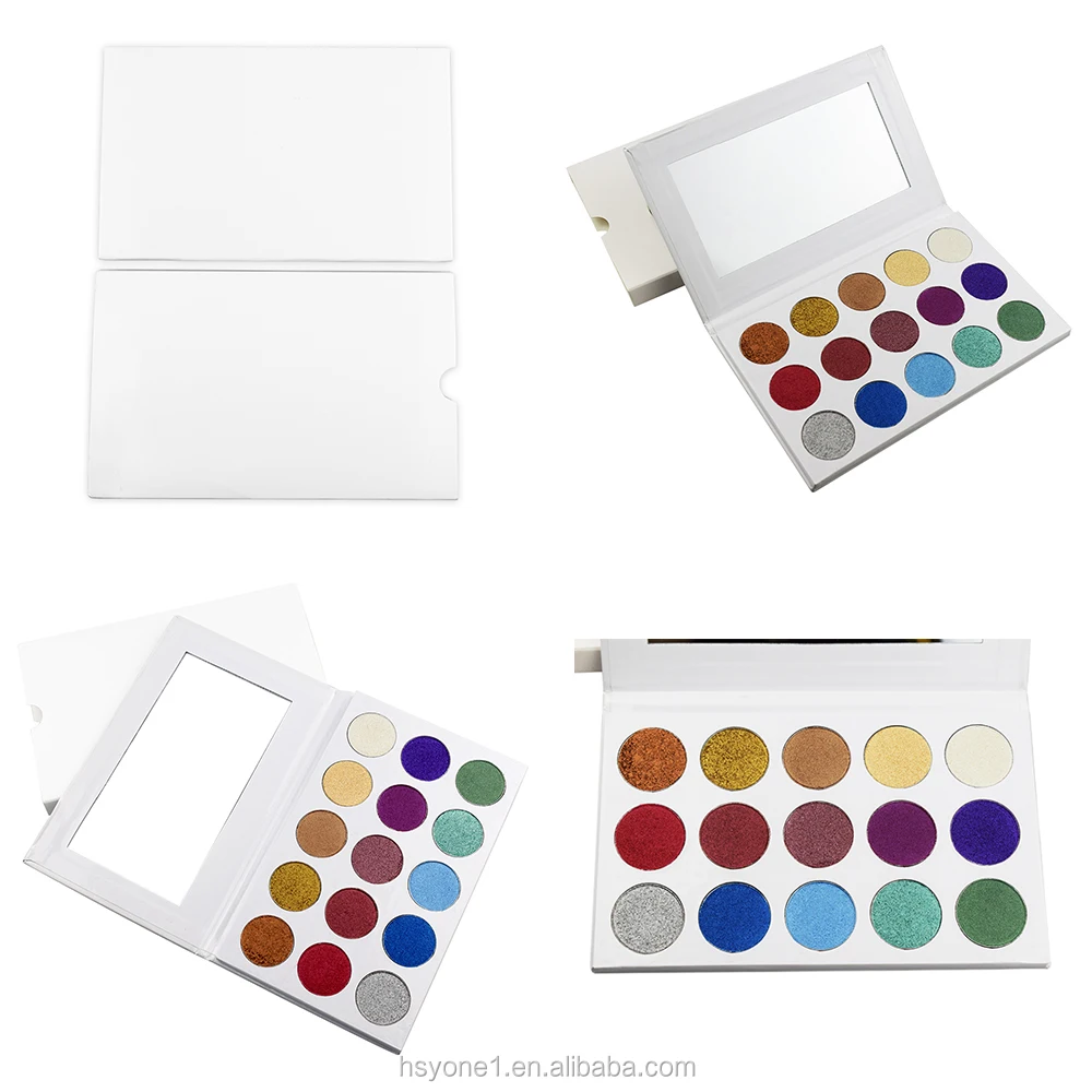 

Fast shipping makeup no logo make your own eyeshadow palette custom for my business