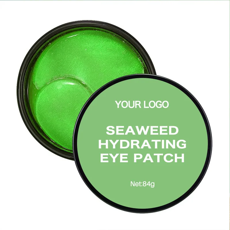 

Custom natural Anti-wrinkle to dark circles collagen private label eye patches under the eye seaweed hydrogel eye patch