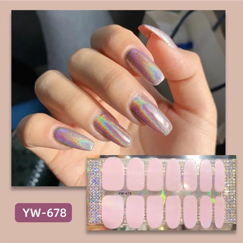 

ZY0103B wholesale nail supplies custom designs heart nail art designs sticker, Multiple colour