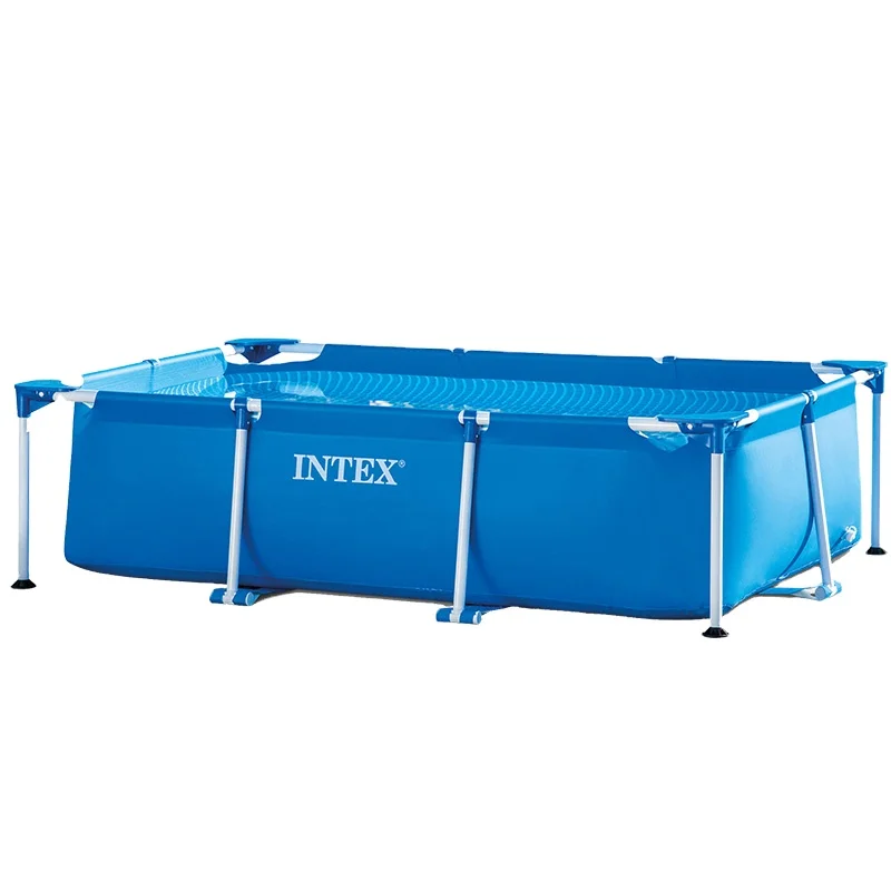 

INTEX 28270 28271 28272 28273 RECTANGULAR FRAME Above Ground POOL Swim Outdoor Easy Small Size