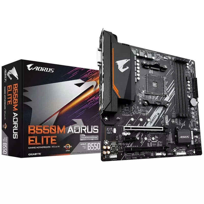 

NEW b550 B550M aorus elite B450M Socket AM4 DDR4 HDMI-compatible 128GB PCI-E 4.0 M.2 Mainboard Gaiming Motherboard