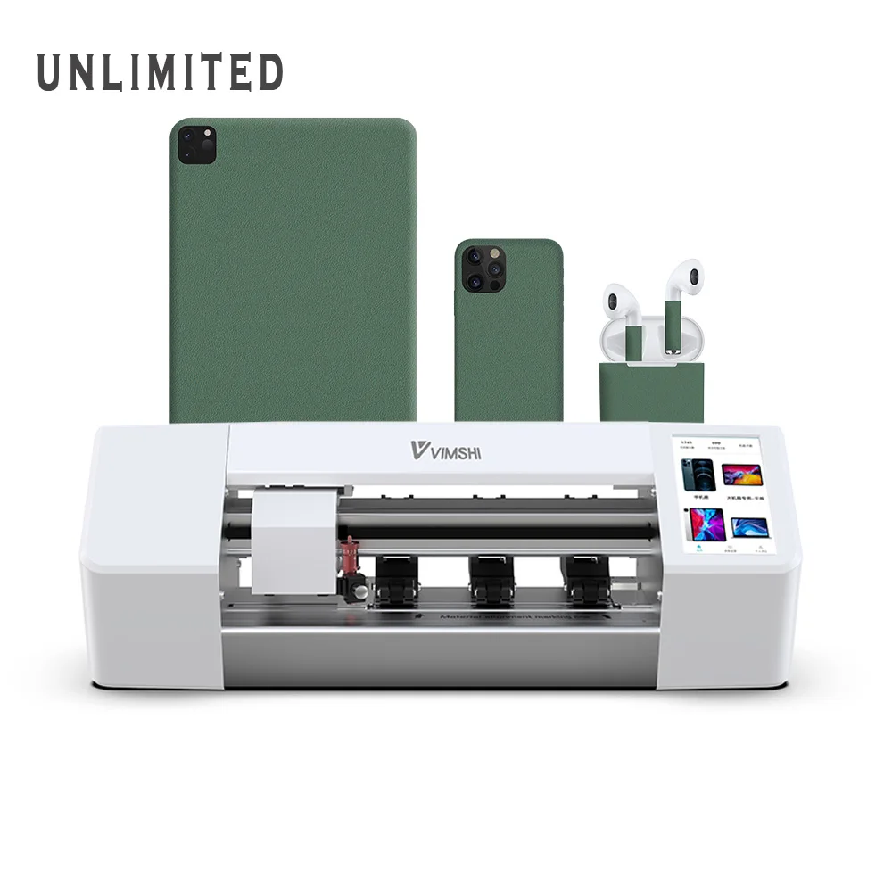 

VIMSHI Unlimited mobile smartphone lcd screen protector cutting machine used mobile phone sticker skin plotter