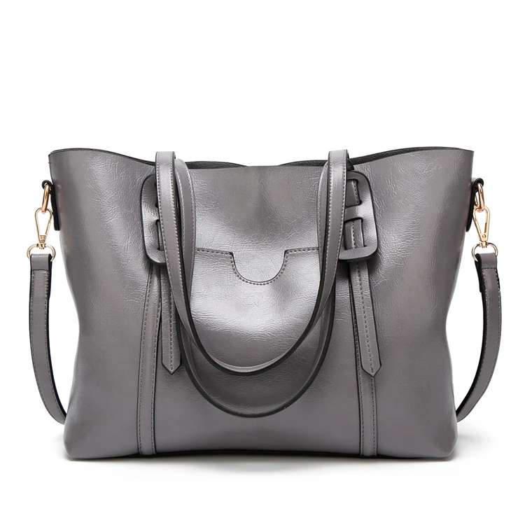 

wholesale luxury handbag large leather designer bag shoulder 2021, Customizable